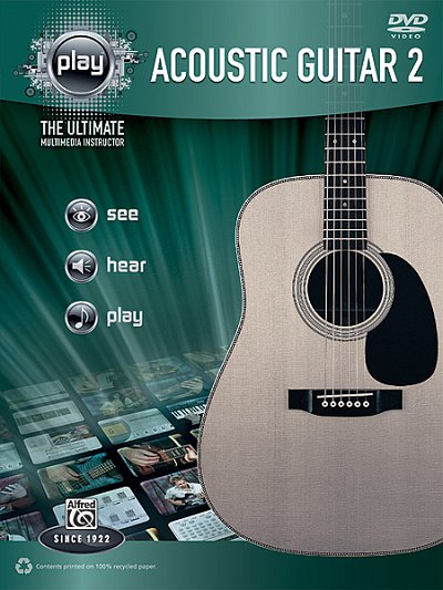 Alfred's PLAY: Acoustic Guitar 2, Git (BuDVD)