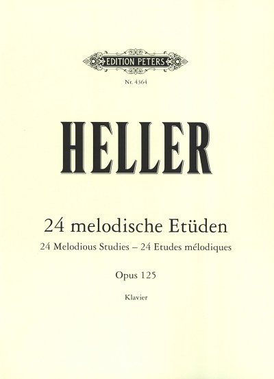 S. Heller: 24 melodische Etüden op. 125, Klav
