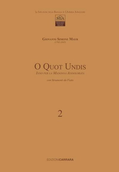 P. Pelucchi: O Quot Undis Vol. 2, Sinfo (Part.)
