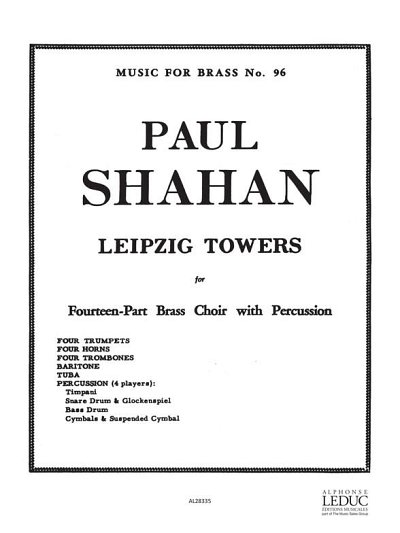 P. Shahan: Leipzig Towers, 14BlechPauPe (Pa+St)
