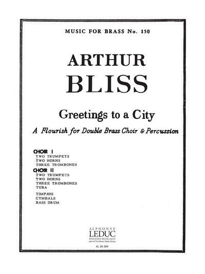 A. Bliss: Greetings to a City, 15BlechPauPe (Pa+St)