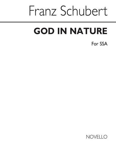 F. Schubert: Schubert God In Nature, FchKlav (Chpa)