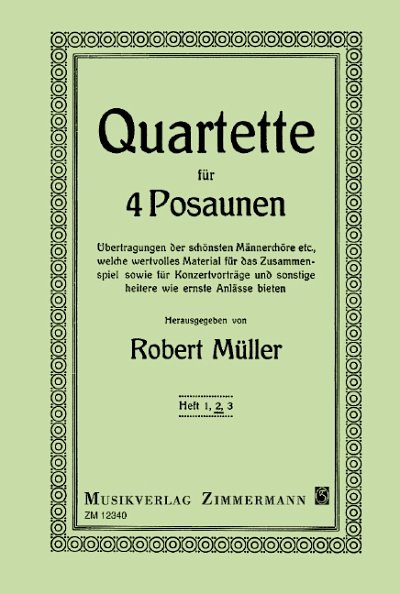DL: M. Robert: Quartette, 4Pos (Stsatz)