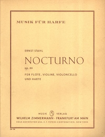 Stahl Ernst: Nocturno op. 66