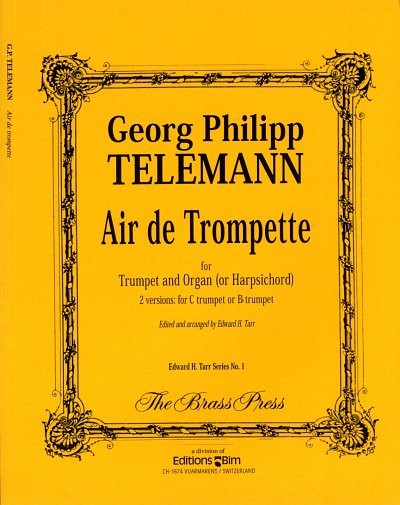 G.P. Telemann: Air de trompette, TrpOrg/CemKl (KlavpaSt)