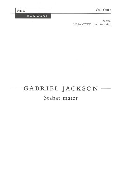 G. Jackson: Stabat mater, Gch (Chpa)