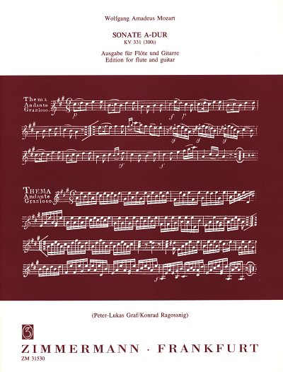 W.A. Mozart: Sonate 11 A-Dur Kv 331 (300i) (Alla Turca)
