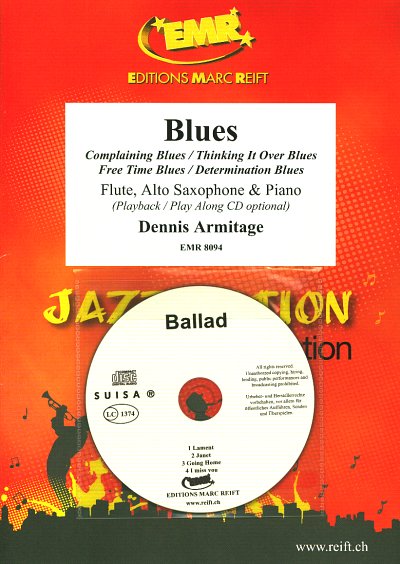 D. Armitage: Blues, FlAsaxKlav (+CD)