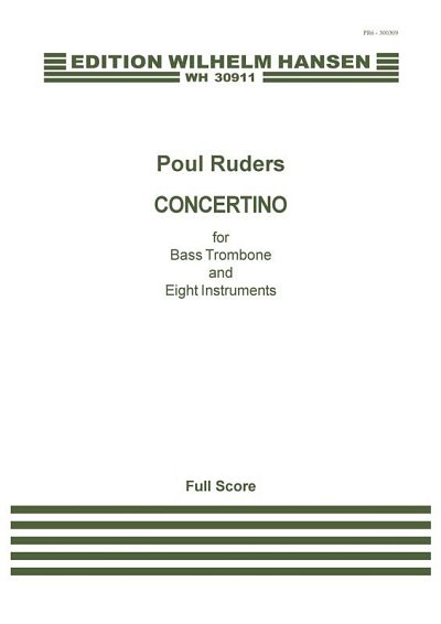 P. Ruders: Concertino (Part.)