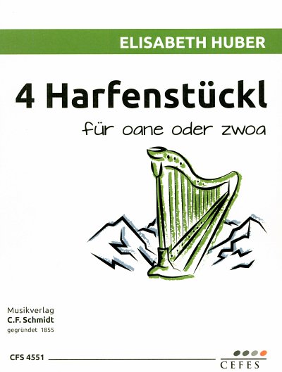 E. Huber: 4 Harfenstückl, 1-2Hrf (2Sppa)
