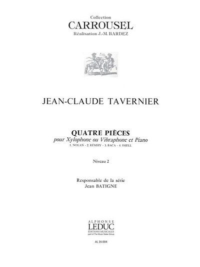 J. Tavernier: 4 Pieces -C.Carrousel (Bu)
