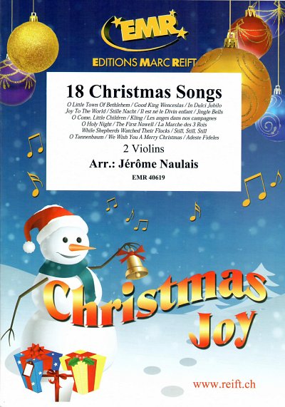 J. Naulais: 18 Christmas Songs, 2Vl