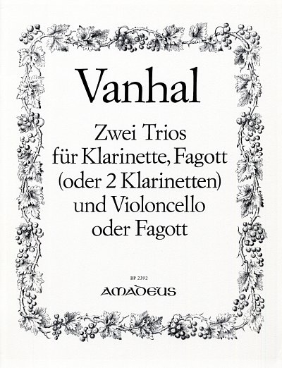 J.B. Vanhal: 2 Trios