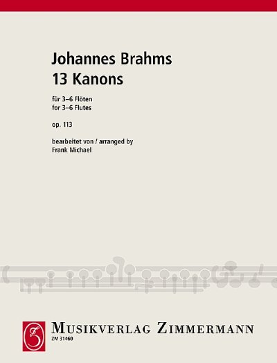 J. Brahms: 13 Canons