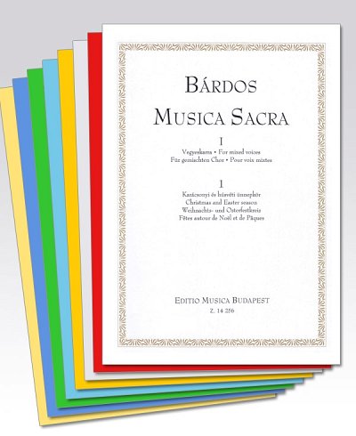 L. Bárdos: Musica Sacra - 8 volumes package, Ch (8N)