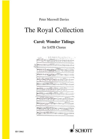 DL: P. Maxwell Davies: Carol: Wonder Tidings, GCh4