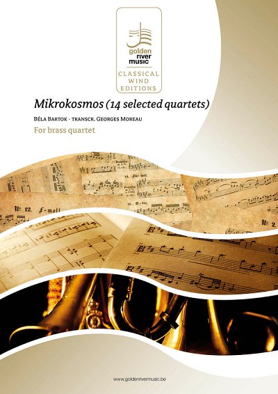 Mikrokosmos - 14 selected quartets, 4Blech (Pa+St)