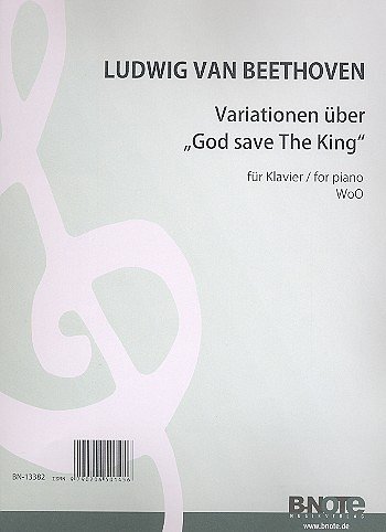 L. v. Beethoven: Variationen über _God save the King_ , Klav