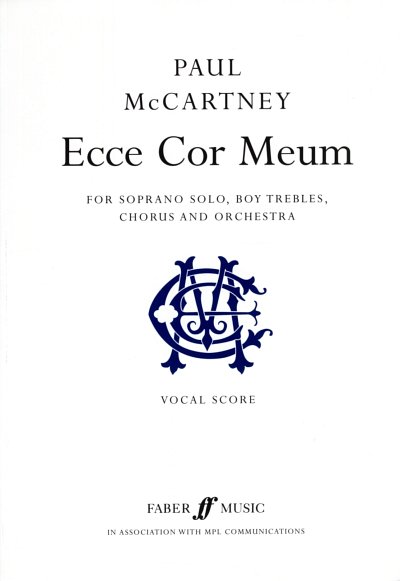 P. McCartney: Ecce Cor Meum
