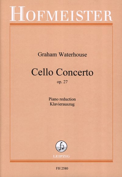 G. Waterhouse: Konzert op.27 für Violoncello und