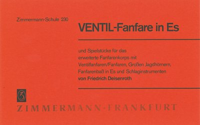 F. Deisenroth: VENTIL-Fanfare in Es mit 3 Ventilen, Trp