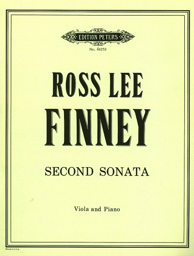 R.L. Finney: Sonate für Viola und Klavier Nr. 2