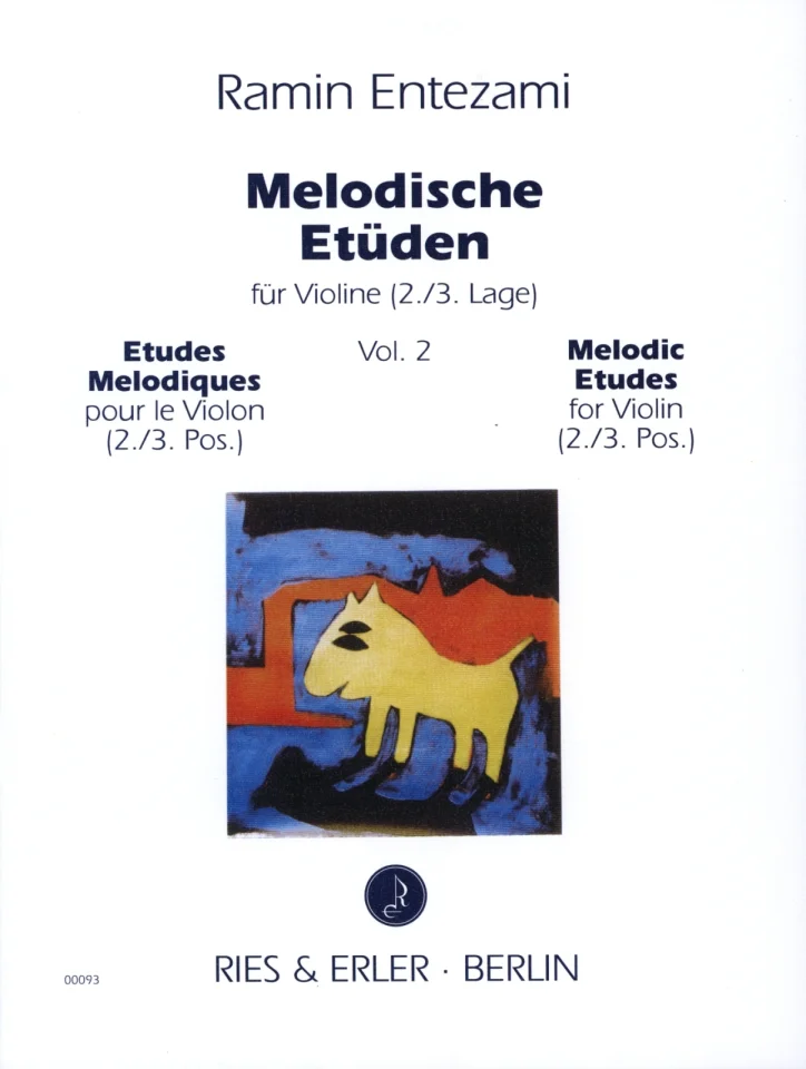 R. Entezami: Melodische Etüden 2, Viol (0)