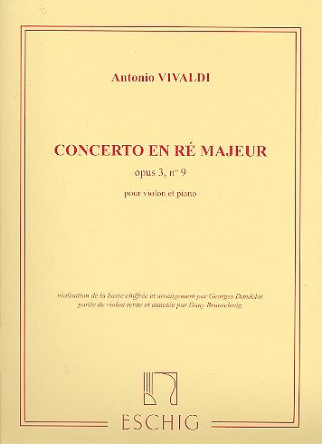 A. Vivaldi: L'Estro Armonico op. 3/9, VlKlav (KA+St)