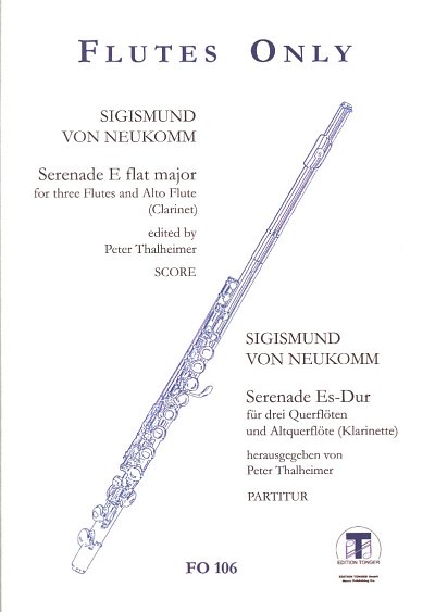 S. Ritter von Neukom: Serenade Es-Dur (Part.)