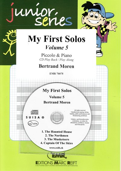 B. Moren: My First Solos Volume 5, PiccKlav (+CD)