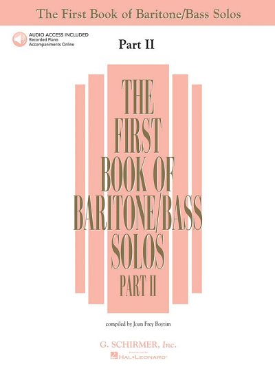 J.F. Boytim: The First Book of Baritone/Bass Solos - Part II