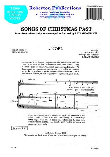 Songs Of Christmas Past, Ch (Chpa)