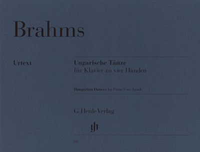 J. Brahms: Ungarische Tänze Nr. 1-21, Klav4m (Sppa)
