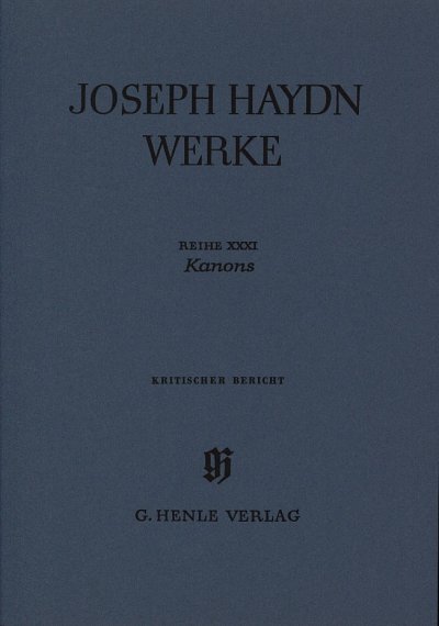 J. Haydn: Kanons (Bch)