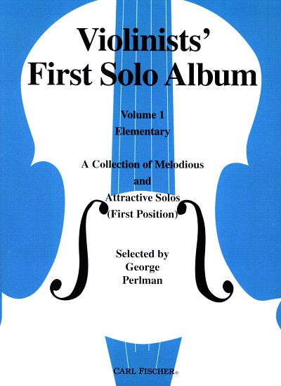G. Perlman: Violinists' First Solo Album Volu, VlKlav (KASt)