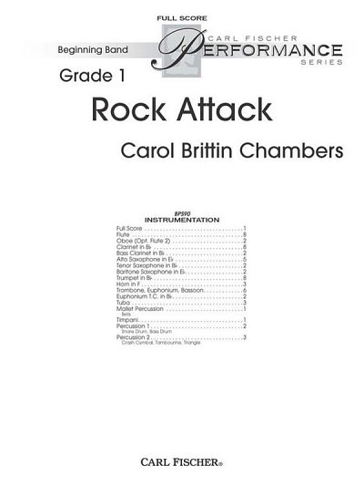 Chambers, Carol Brittin: Rock Attack
