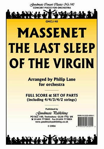 J. Massenet: Last Sleep of the Virgin, Sinfo (Pa+St)