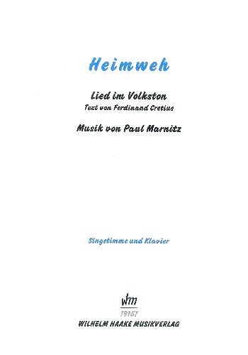P. Marnitz: Heimweh, GesKlav