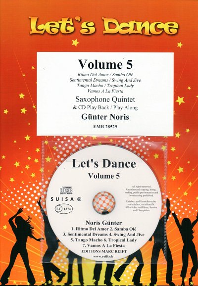 G.M. Noris: Let's Dance Volume 5, 5Sax (+CD)