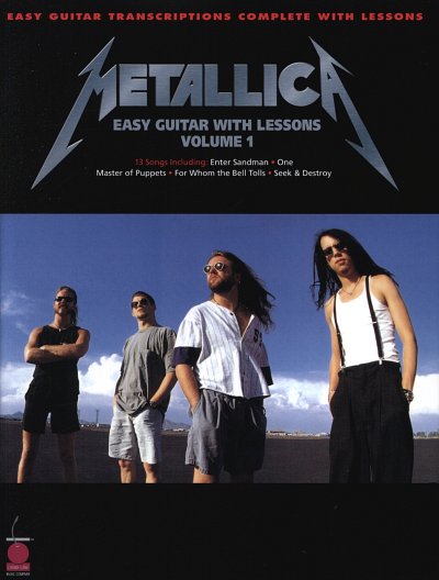 Metallica for Easy Guitar with Lessons, Vol. 1, Git