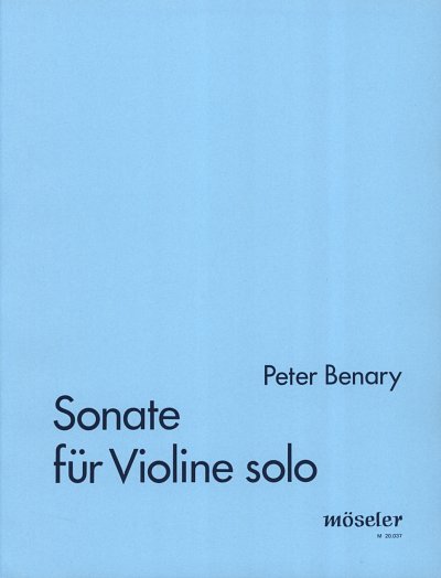 P. Benary: Sonate