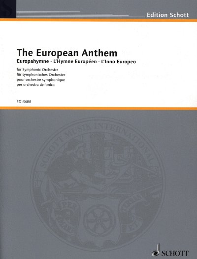 L. v. Beethoven: Europahymne , Sinfo (Part.)