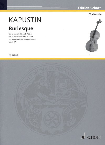 N. Kapustin: Burlesque op. 97 (1999), VcKlav
