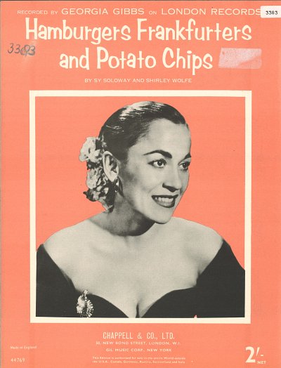 Sy Soloway, Shirley Wolfe, Georgia Gibbs: Hamburgers, Frankfurters and Potato Chips