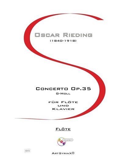 O. Rieding: Concert für Flöte in  g-moll op. 35
