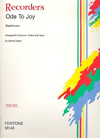 L. v. Beethoven: Ode To Joy - Recorder Ensemble (Pa+St)