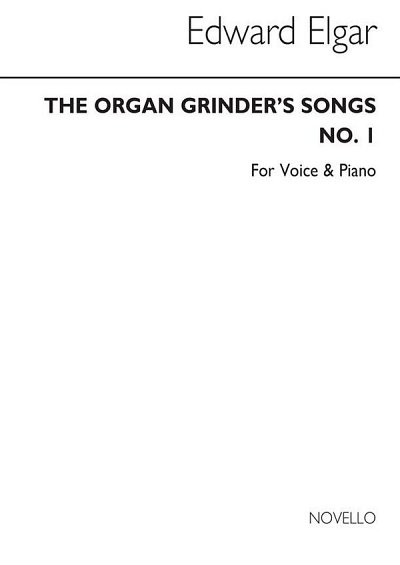 E. Elgar: The Organ Grinder's Songs No.1, GesKlav
