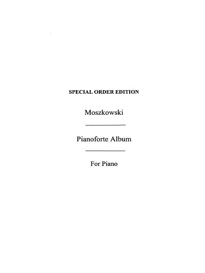 M. Moszkowski: Album Of Eight Pieces, Klav