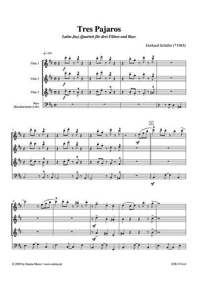 DL: G. Schaefer: Tres Pajaros Latin Jazz Quartet
