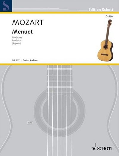 W.A. Mozart: Menuet , Git